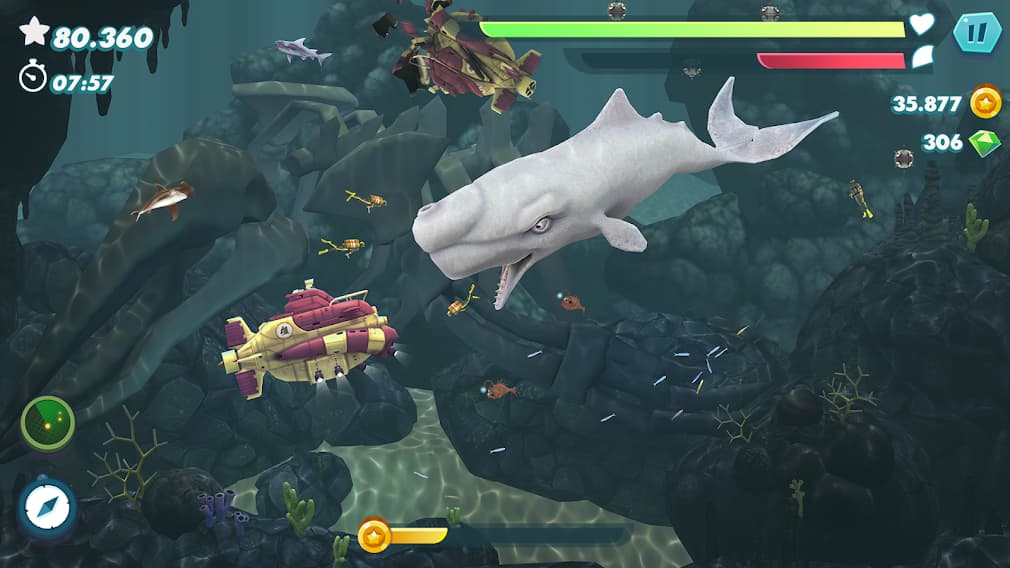 hungry shark evolution hack full tiền vàng