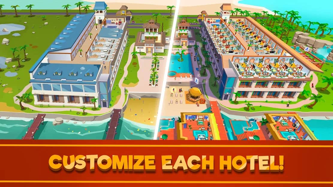 Hotel Empire Tycoon hack tiền