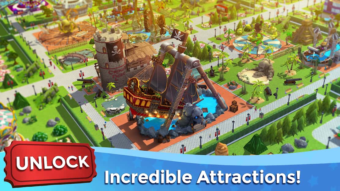 tải RollerCoaster Tycoon Touch mod
