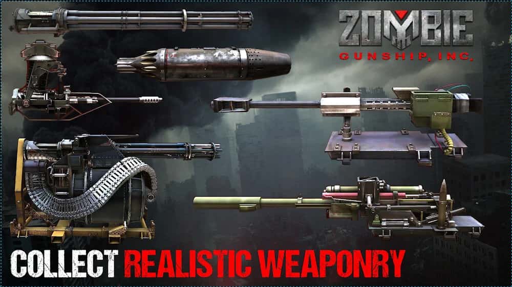 Zombie Gunship Survival mod