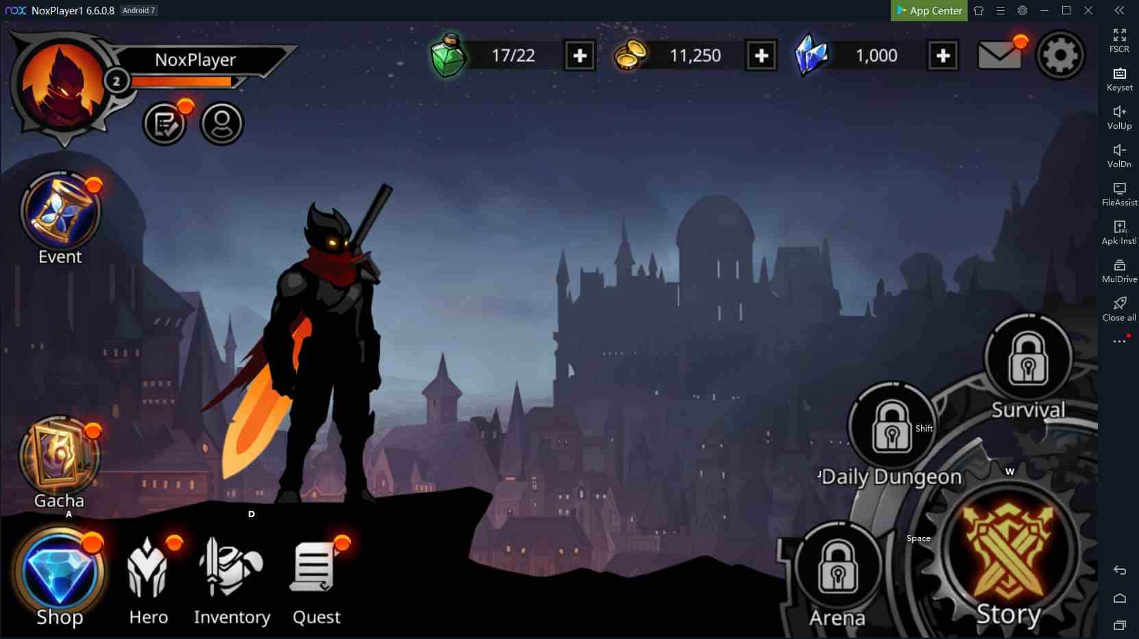 mod Shadow Knight Premium