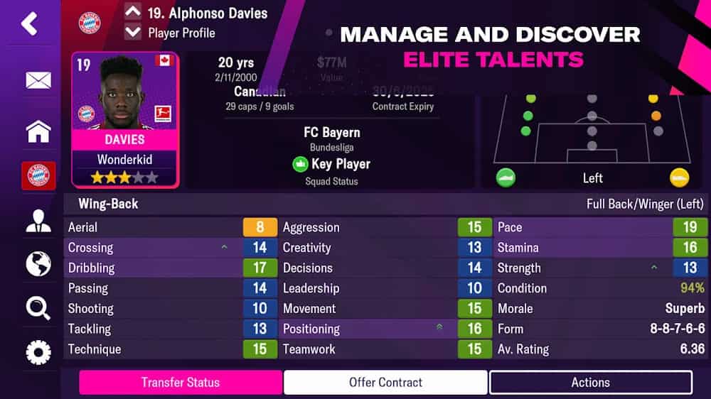 tải Football Manager 2022 Mobile mod