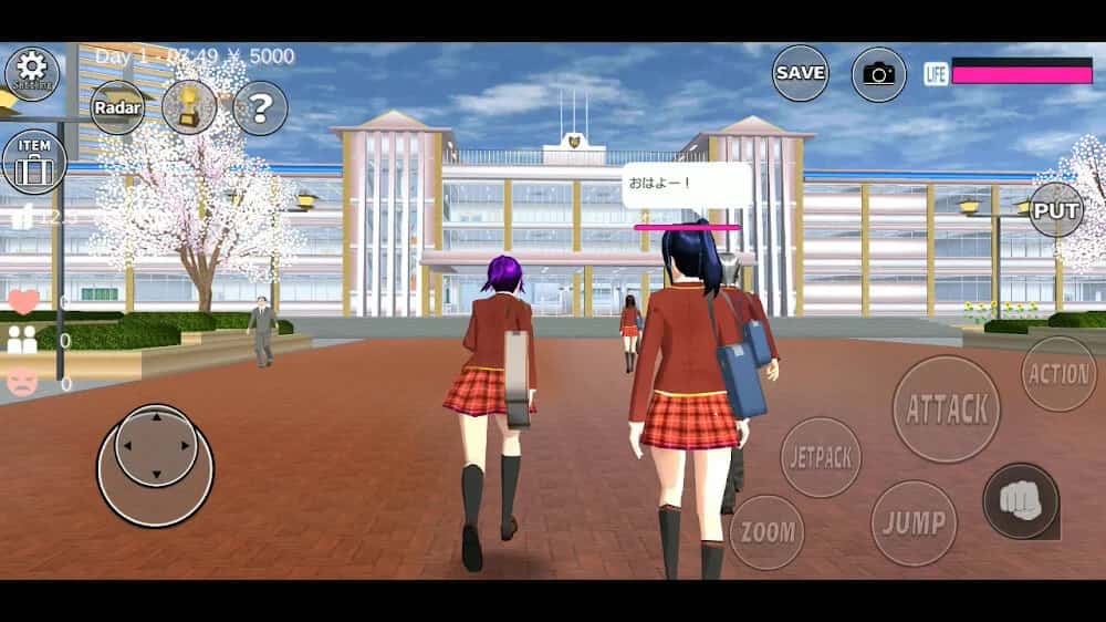tải SAKURA School Simulator mod
