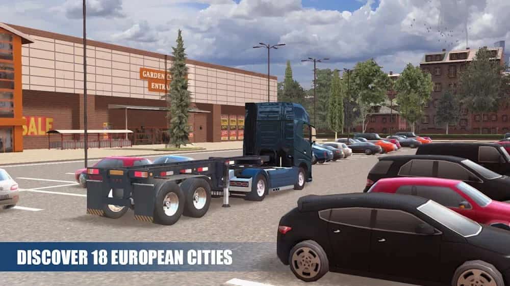 tải Truck Simulator PRO Europe mod