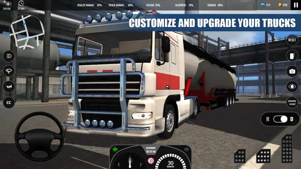 tải hack Truck Simulator PRO Europe