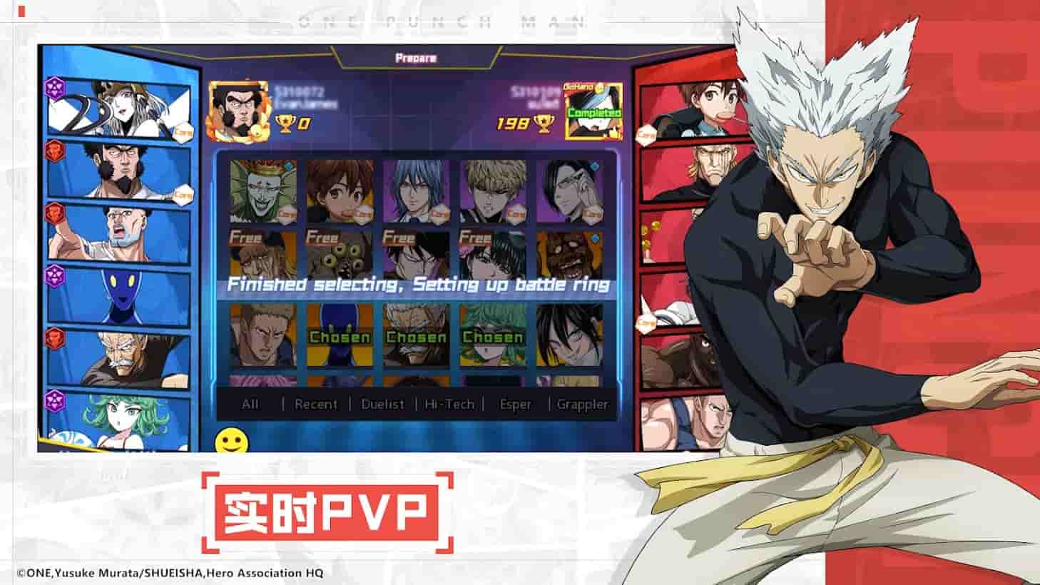 download mod ONE PUNCH MAN The Strongest