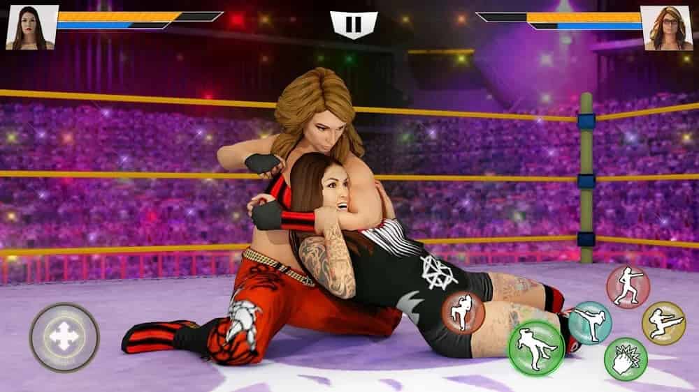 Bad Girls Wrestling Fighter mod