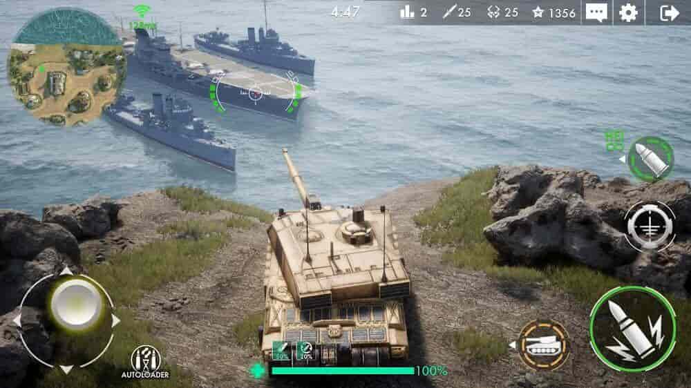Tank Warfare mod
